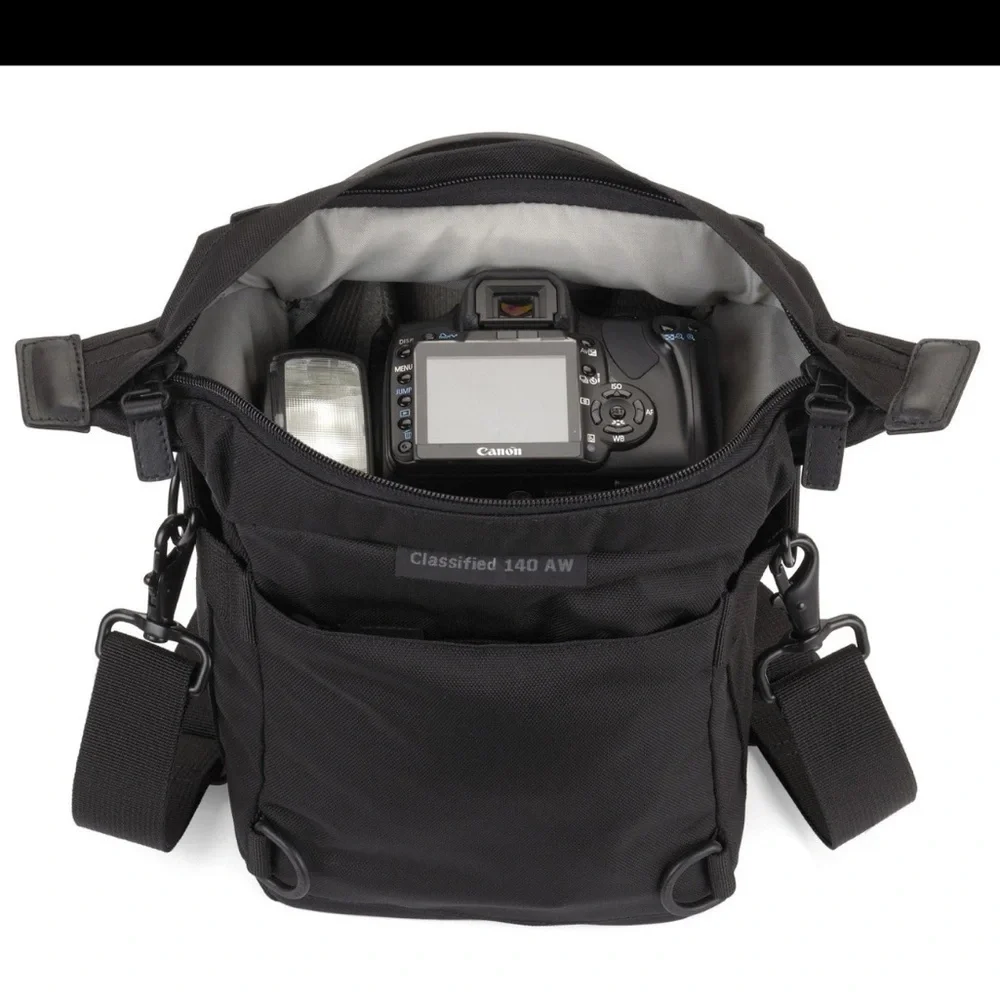 Lowepro Classified 140 AW Camera Bag Black Pro Photography Gear Bag